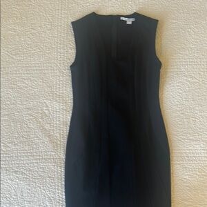 Diane Von Furstenberg Elegant Black Sleeveless Dress